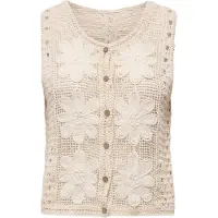 ONLY Chaleco 'ONLTara' beige