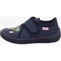 Superfit Zapatillas de casa 'BILL' navy / azul claro / gris / verde claro