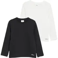 s.Oliver T-shirts White-black Talla: 176 | Camisetas Outlet | kids | Blanco