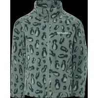 Didriksons - Kid's Monte Printed Full-Zip - Forro polar size 140, verde