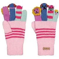 Barts - Kid's Puppet Gloves - Guantes size 5, rosa