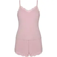 Hunkemoller Pijama de pantalón corto 'Nana' rosa