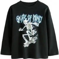 Next Camiseta negro