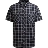 CAMP DAVID Camisa marino / ópalo / marrón claro / blanco