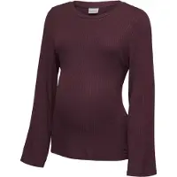 Mamalicious Camiseta rojo vino