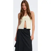 ONLY Top de punto 'ONLFaith' blanco