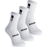 Salomon - Everyday Ankle 3-Pack - Calcetines multifuncionales size 42-44, blanco