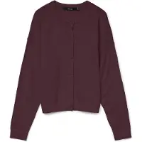 Vero Moda Cárdigan 'VMMarina' rojo vino