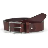 Howard London Cinturón 'Leather Belt Roger Dark Brown' marrón oscuro