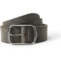 PME Legend Cinturón 'Leather belt' gris oscuro