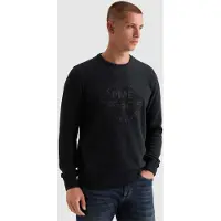 PME Legend Jersey 'Pullover with crewneck and artwork' azul oscuro