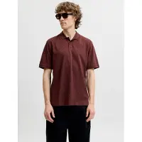 Jack & Jones Camiseta 'JJEBasic' marrón rojizo