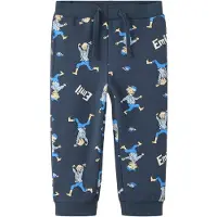 Name It Mini Pantalón navy / turquesa / cognac
