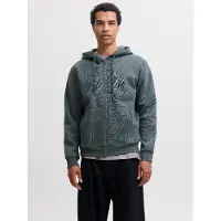Jack & Jones Sudadera con cremallera 'JJEBRADLEY' piedra