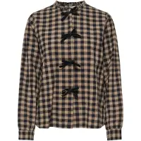 ONLY Blusa 'ONLFrida' marrón claro / negro