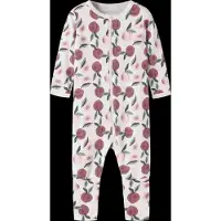 Name it Pijama verde oscuro / ciruela / talco / blanco