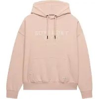 Superdry Sudadera rosa / blanco