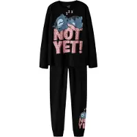 Name it Pijama 'NKFAnda Stitch' azul paloma / altrosa / negro