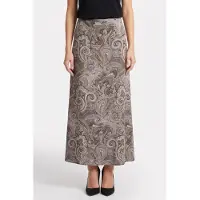 Guess Marciano GUESS Alanis Midi Skirt Floral Paisley Taupe Talla: 46 | Faldas Midi Outlet | Mujer | Negro
