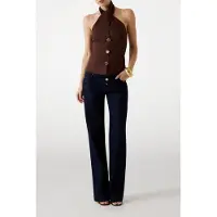 Guess Marciano GUESS Nada Halter Neck Sl Rich Brown Talla: 38 | Blusas Outlet | Mujer | Marrón