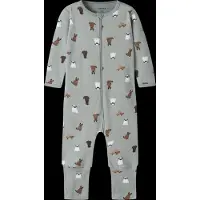 Name it Pijama marrón / jade / blanco