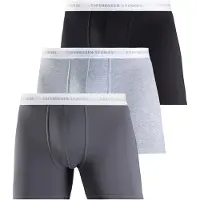 Copenhagen Studios Calzoncillo boxer antracita / gris oscuro / gris moteado / blanco