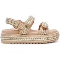 Steve madden Bigmona-s Sandals Gold Multi Talla: 38 | Chancletas Outlet | Mujer | Amarillo