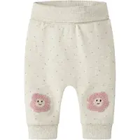 Name it Pantalón 'NBFLUELLE' beige / rosa