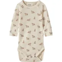 Lil´ Atelier Pijama entero/body beige / marrón