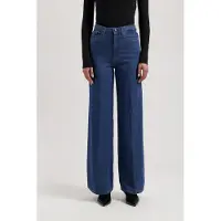 MUD Jeans Sara High Loose Flow Stone Indigo Talla: W25L34 | Pantalones Outlet | Mujer | Azul
