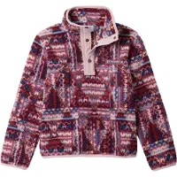 Columbia - Kid's Helvetia II Printed Half Snap Fleece - Jerséis de forro polar size 10-12 Years, morado