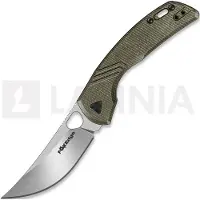 Fox Edge Navaja Persian - Stonewash - Micarta, verde olivo
