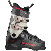 Salomon - Botas de esquí para hombre - S/Pro Supra S Boa 110 de Aluminio - Talla 45 2/3-46 1/3 - Negro