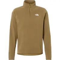 The North Face - Glacier Fleece 1/4 Zip Jacket - Jerséis de forro polar size XXL, marrón