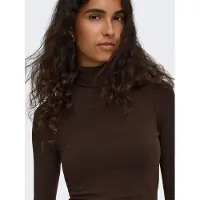 ONLY Camiseta 'ONLGLAMOUR' chocolate