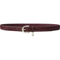 Ralph Lauren Cinturón 'CHARM CLASSC' rojo cereza