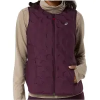 Asics - Women's Nagino Run Padded Gilet - Chaleco de running size XS, morado