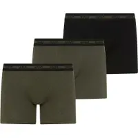 HUGO underwear Calzoncillo boxer caqui / negro