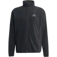 Adidas adidasChaqueta de felpa con cierre de cremallera Terrex Multi Essentials S Black Hombre