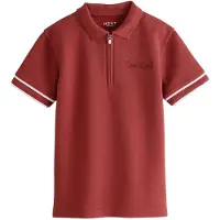Next Camiseta rojo cereza / blanco
