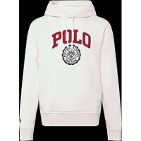 Ralph Lauren Sudadera 'SEASONAL FLEECE' navy / granadina / blanco