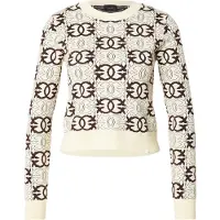 Pinko Jersey marfil / marrón