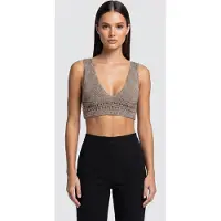 Iro Paris Wolfie Pullover Metallic Grey Talla: L | Brasieres Outlet | Mujer | Gris