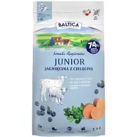BALTICA Junior, cordero y ternera, alimento seco hipoalergénico de 3 kg para cachorros de razas grandes