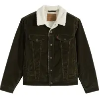 Levi's para hombre. 16365-0355 Chaqueta Type 3 Sherpa Trucker negro (XL), Casual, Algodón, outlet 2026.
