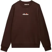 Ellesse Sudadera 'Fairros' marrón oscuro / naranja claro / granadina / blanco