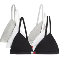 Tommy Hilfiger Underwear Sujetador gris moteado / negro / blanco