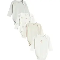 Cool Club Pijama entero/body beige claro / blanco / offwhite