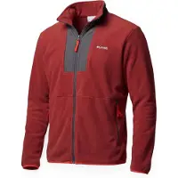 Columbia - Sequoia Grove II Full Zip Fleece - Forro polar size M, rojo