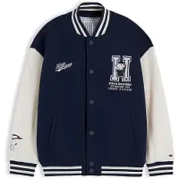 Tommy Hilfiger Chaqueta de entretiempo 'PEANUTS' navy / blanco lana